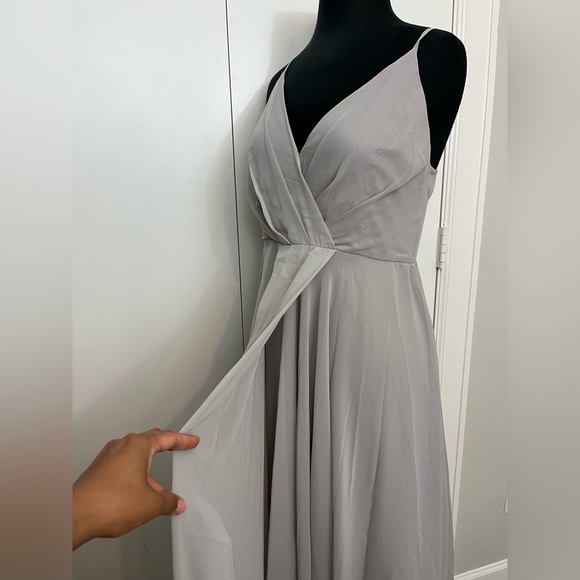 BHLDN Eva Formal Dress in Fog - Picture 7 of 14